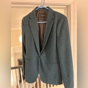 Deep teal Banana Republic blazer